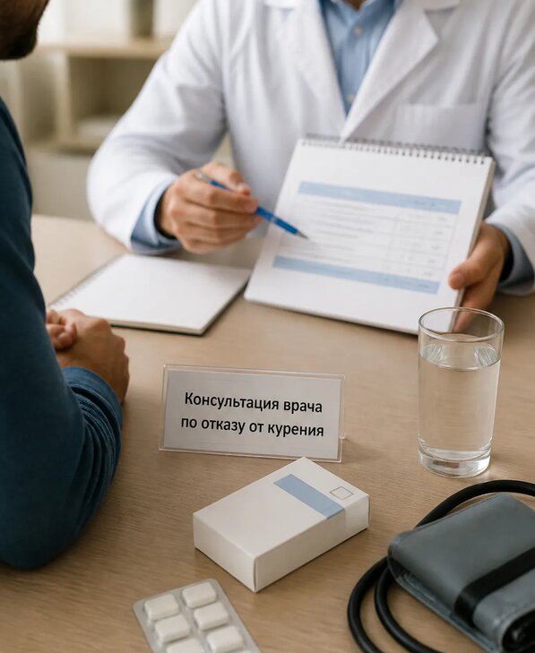 Консультация врача по отказу от курения для взрослых в Елабуге
